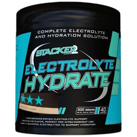 Stacker2 Europe Electrolyte Hydrate, Lemon Lime - 300g