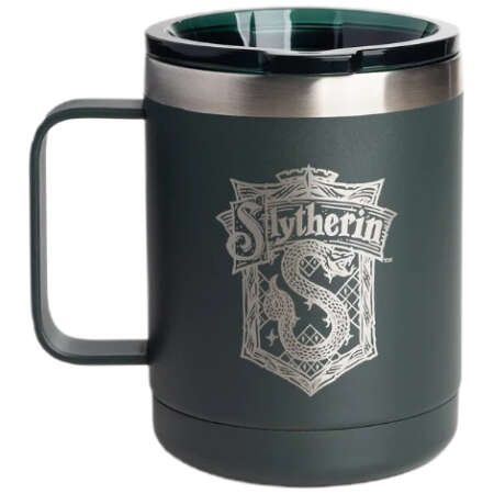 SmartShake Bohtal Insulated Coffee Mug - Harry Potter, Slytherin - 350 ml.