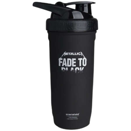 SmartShake Reforce Stainless Steel - Rock Band Collection, Metallica Fade to Black - 900 ml.