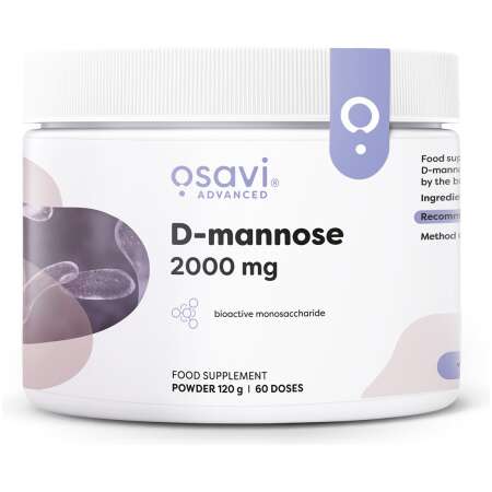 Osavi D-mannose Powder, 2000mg - 120g
