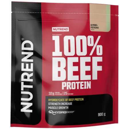 Nutrend 100% Beef Protein, Almond Pistachio - 900g