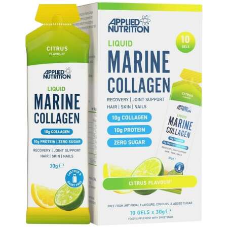 Applied Nutrition Liquid Marine Collagen, Citrus - 10 x 30g