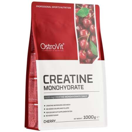 OstroVit Creatine Monohydrate, Cherry - 1000g