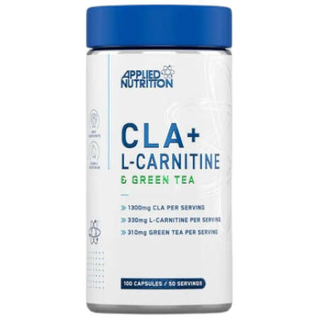 Applied Nutrition CLA + L-Carnitine & Green Tea - 100 caps