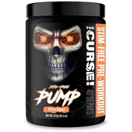 JNX Sports The Curse! Stim-Free Pump, Peach Mango - 572g