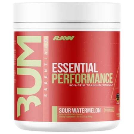 Raw Nutrition Bum Essential Performance, Sour Watermelon - 600g