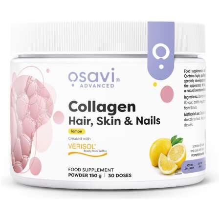 Osavi Collagen Peptides (Hair Skin & Nails), Lemon - 150g