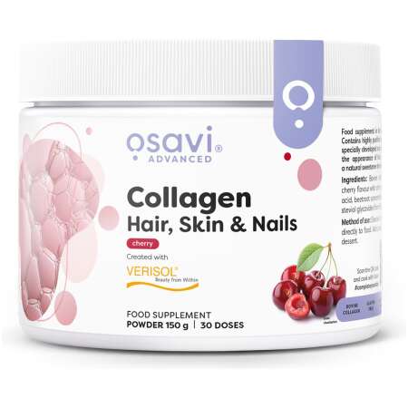 Osavi Collagen Peptides (Hair Skin & Nails), Cherry - 150g