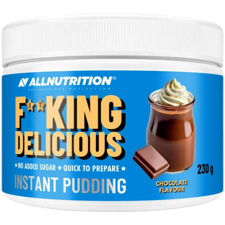 Allnutrition Fitking Delicious Instant Pudding, Chocolate - 230g