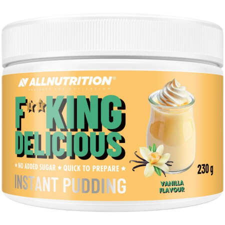 Allnutrition Fitking Delicious Instant Pudding, Vanilla - 230g