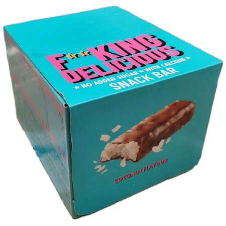 Allnutrition Fitking Delicious Snack Bar, Coconut - 24 x 40g