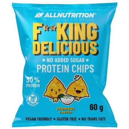 Allnutrition Fitking Delicious Protein Chips, Fromage - 60g