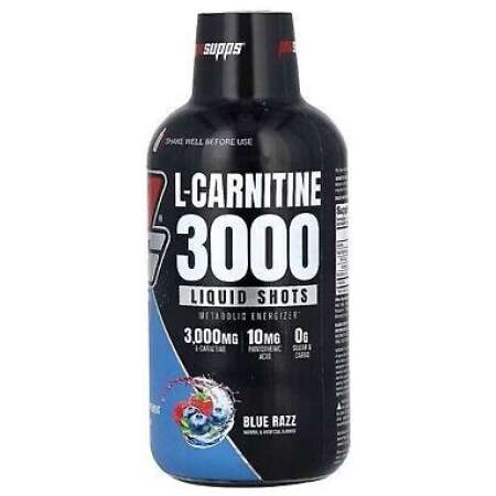 ProSupps L-Carnitine 3000, Blue Razz - 473 ml.