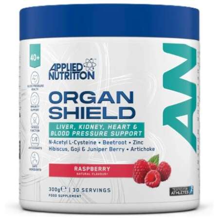 Applied Nutrition Agewell 40+ Organ Shield, Raspberry - 300g