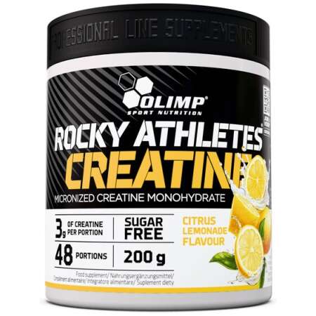 Olimp Nutrition Rocky Athletes Creatine, Citrus Lemonade - 200g