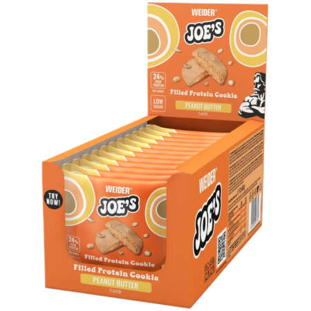 Weider Filled Protein Cookie, Peanut Butter - 12 x 60g