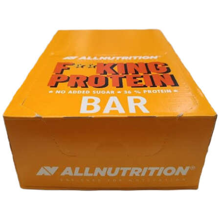 Allnutrition Fitking Protein Bar, Caramel Peanut - 15 x 55g