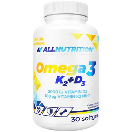 Allnutrition Omega 3, K2+D3 - 30 softgels