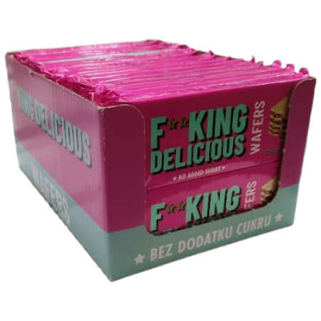Allnutrition Fitking Delicious Wafers, Cocoa - 32 x 80g