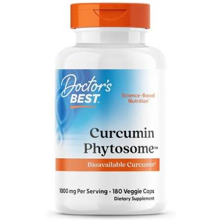 Doctor's Best Curcumin Phytosome - 180 vcaps