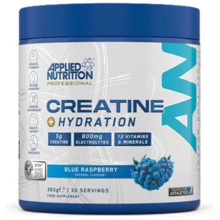 Applied Nutrition Creatine + Hydration, Blue Raspberry - 360g