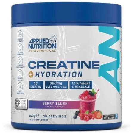 Applied Nutrition Creatine + Hydration, Berry Slush - 360g