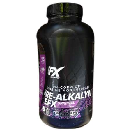 EFX Sports Kre-Alkalyn EFX (Clear Caps) - 240 caps (Deformed Dented Packaging)