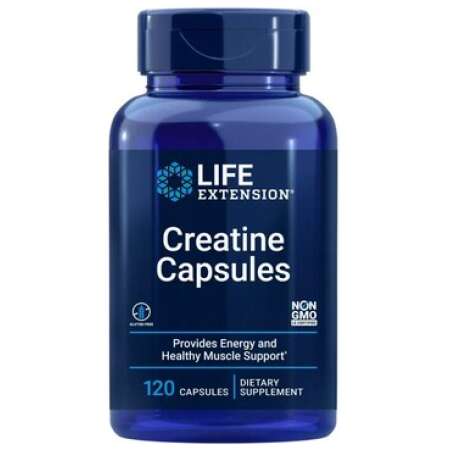 Life Extension Creatine Capsules - 120 caps