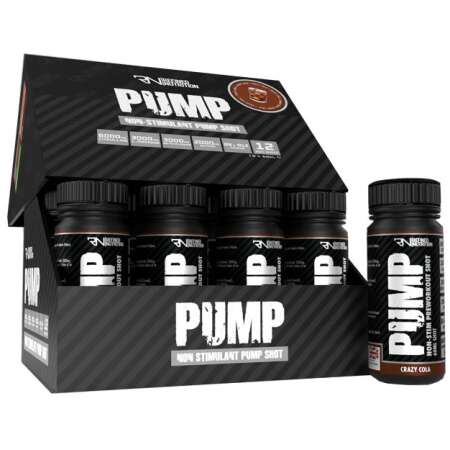 Refined Nutrition Pump Non-Stim Shot, Crazy Cola - 12 x 60 ml.