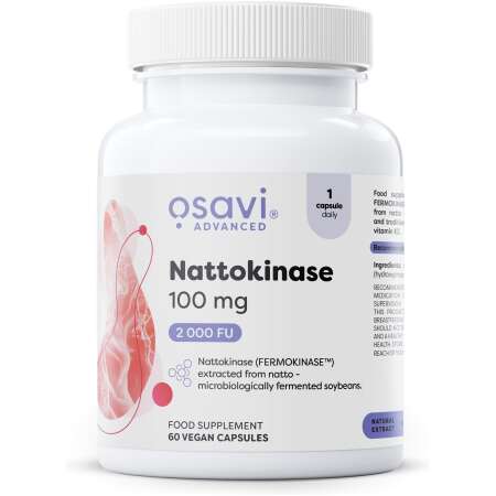 Osavi Nattokinase, 100mg - 60 vegan caps