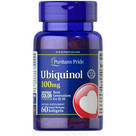 Puritan's Pride Ubiquinol, 100mg - 60 softgels