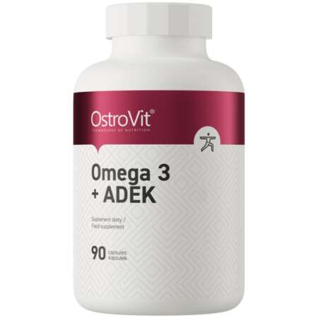 OstroVit Omega 3 + ADEK - 90 caps