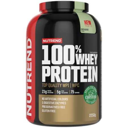 Nutrend 100% Whey Protein, Pistachio - 2250g