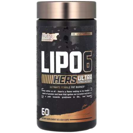 Nutrex Lipo-6 Black Hers Ultra Concentrate with Caffeine - 60 caps