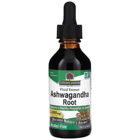 Nature's Answer Ashwagandha Root, 2000mg - 60 ml.