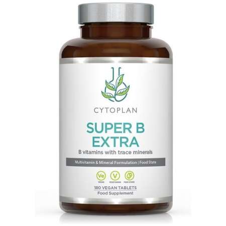 Cytoplan Super B Extra - 180 vegan tabs