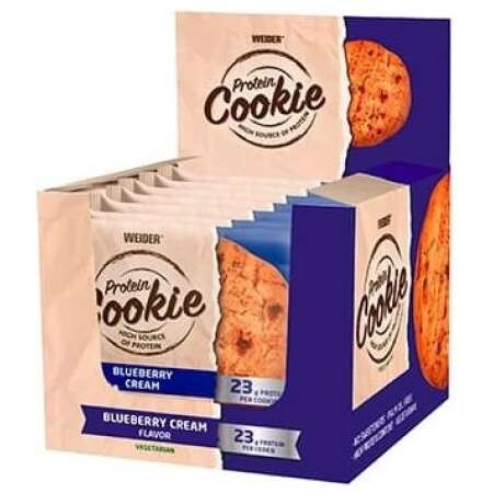 Weider Protein Cookie, Blueberry Cream - 12 x 90g