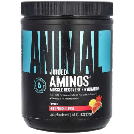 Animal Animal Juiced Aminos, Fruit Punch - 375g