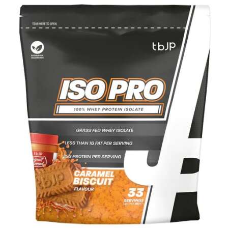 Trained by JP Iso Pro, Caramel Biscuit - 1000g