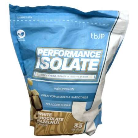 Trained by JP Performance Isolate, White Chocolate Hazelnut - 1000g