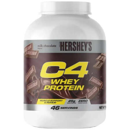 Cellucor C4 Whey Protein, Hershey's Milk Chocolate - 1610g