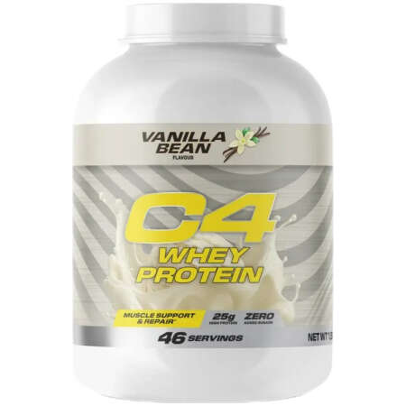 Cellucor C4 Whey Protein, Vanilla Bean - 1587g