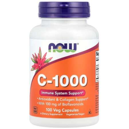 NOW Foods Vitamin C-1000 with 100mg Bioflavonoids - 100 vcaps