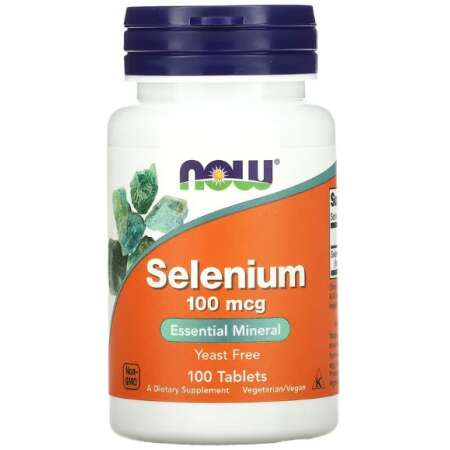 NOW Foods Selenium, 100mcg - 100 tabs
