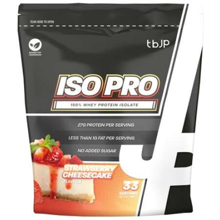 Trained by JP Iso Pro, Strawberry Cheesecake - 1000g