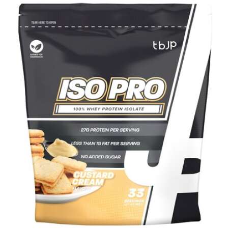 Trained by JP Iso Pro, Custard Cream - 1000g