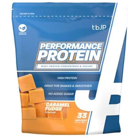 Trained by JP Performance Protein, Caramel Fudge - 1000g