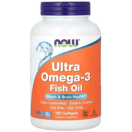 NOW Foods Ultra Omega-3 - 180 softgels