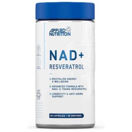 Applied Nutrition NAD+ Resveratrol - 60 caps