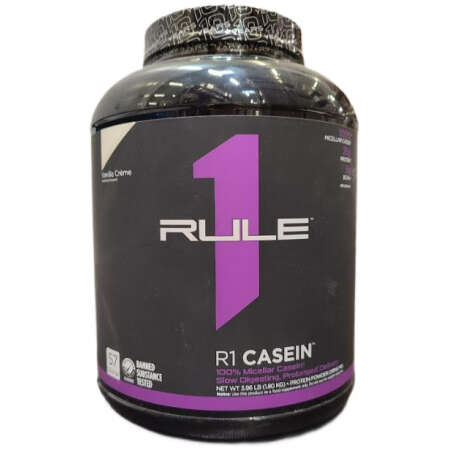 Rule One R1 Casein, Vanilla Creme - 1800g